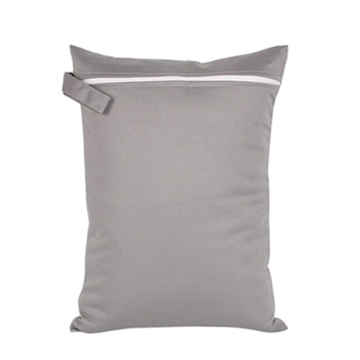 Αδιάβροχη τσάντα για πάνες μονόχρωμη