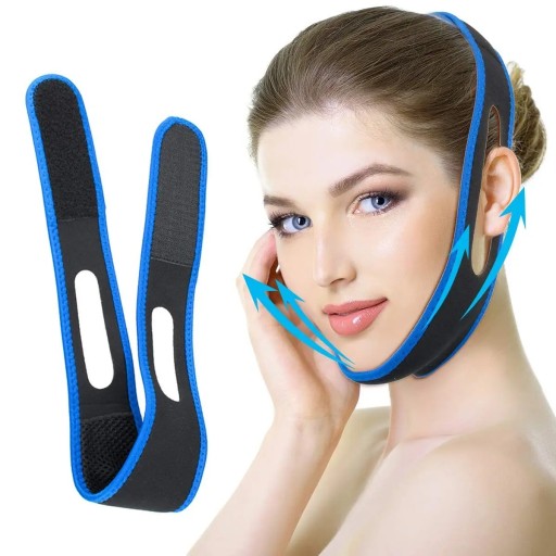 Adjustable Chin Strap for Snoring Prevention Breathing Aid Sleep Improvement Breathable and Comfortable Anti-Snoring Strap