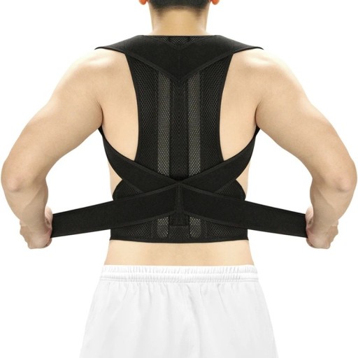 Adjustable Posture Corrector Breathable Back and Shoulder Strap Aid for Correct Spine Posture Comfortable Orthosis for Daily Wear