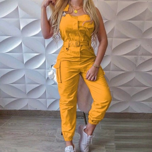Ærmeløs jumpsuit til kvinder B827