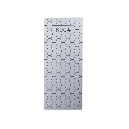 Affilatore di coltelli diamantato 800 grit Pietra abrasiva ultrafine con superficie a nido d'ape Affilatura di coltelli da cucina e strumenti da viaggio