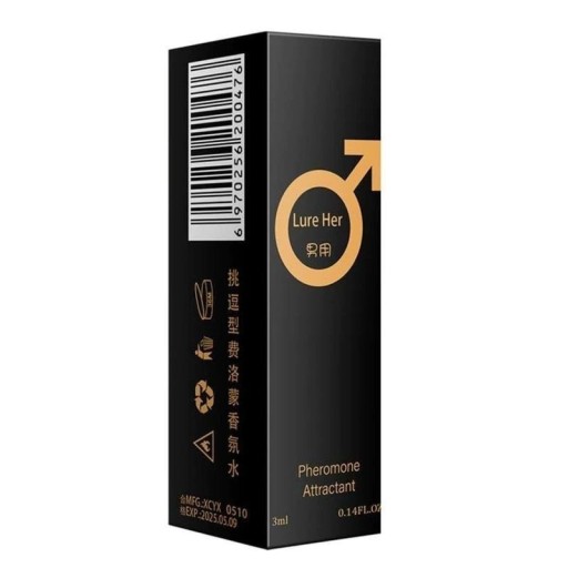 Afrodiziakální parfém s feromony pro muže