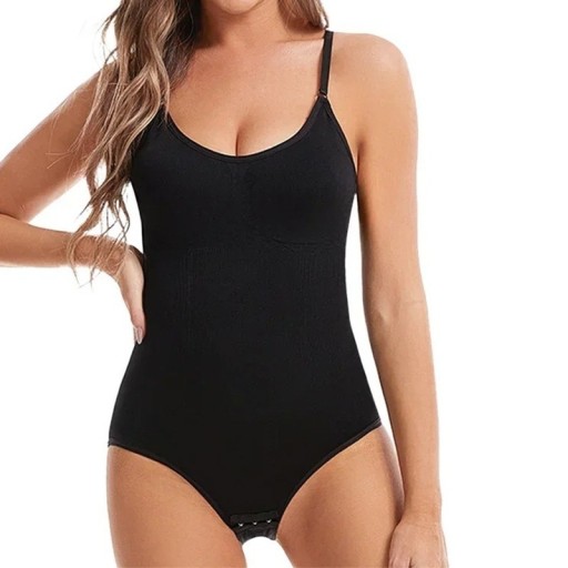 Afslankende body's voor dames met kruisopening Compressie body's voor dames Elastisch corrigerend ondergoed voor figuurvorming