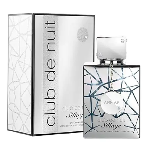 Água de Colónia Masculina Club de Nuit Sillage 105 ml Fragrância Elegante com Longa Duração Perfume Luxuoso Eau de Parfum Unissexo presente