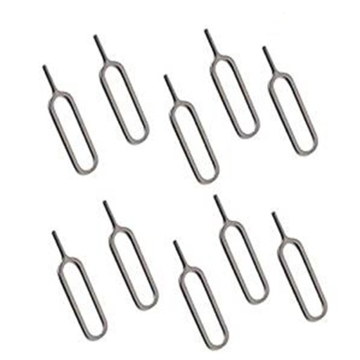 Aiguille pour éjecter la carte SIM du slot 10 pièces