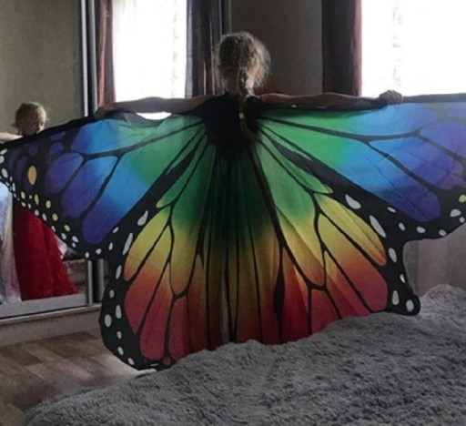 Ailes de papillon de danse pour enfants