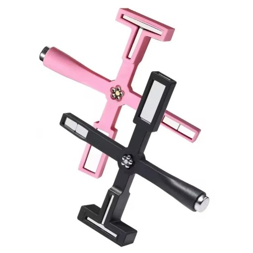 Aimant puissant multifonction 5 en 1 pour ongles 10,8 x 10,1 cm effet Cat Eye Accessoire pour vernis gel Outil de nail art Modèles créatifs Manucure Décoration