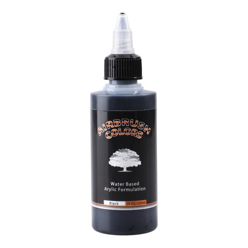 Airbrushfarbe 100 ml Acryl auf Wasserbasis bereit zum Sprühen ohne Verdünnung Schnelltrocknend und wasserfest Für Modelle Textilien Schuhe und Holz