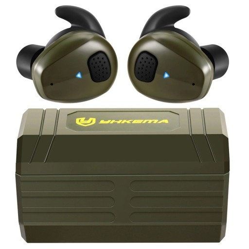Airsoft trådløse ørekopper YHKEMA EB10 Bluetooth elektronisk høreværn støjisolering NRR22 batterilevetid 8-13 timer powerbank
