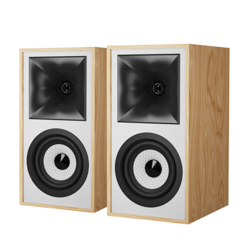 AIYIMA S4000 Active Bookshelf Speakers Studio Monitor 40 W x2 Bluetooth 5.0 RCA and XLR 28 x 14.5 x 18.5 cm Wooden for Home Listening