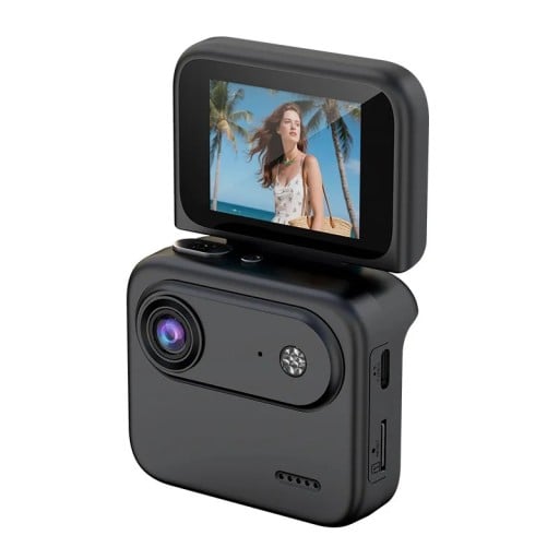 Akční kamera OnePlus Y360 s výklopným displejem rozlišení 1080p snímač SONY 180° objektiv a elektronická stabilizace obrazu
