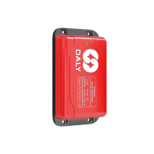 Aktiv balancér Daly 8S 1 A BMS til Li-ion og LiFePO4 batterier med aktiv udligning af celler 49 x 87 x 18 mm rød hjemme solenergi lager