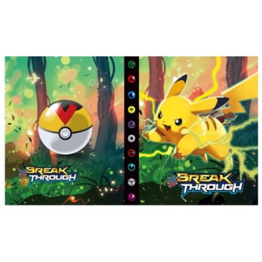 Álbum de cartas coleccionables de Pokémon: Pikachu
