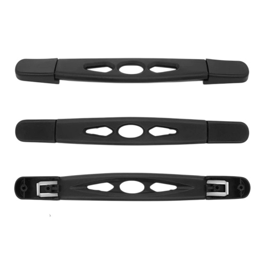 Alça de substituição para mala 23 x 21 x 16 cm Alça de plástico para mala de viagem Alça resistente para reparação de bagagens e malas de viagem
