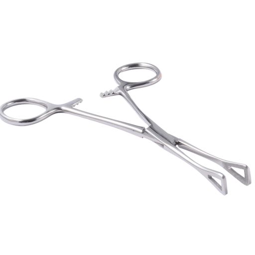 Alicate de Piercing com Abertura Triangular em Aço Inoxidável Ferramenta Profissional para Manipulação Precisa de Piercing