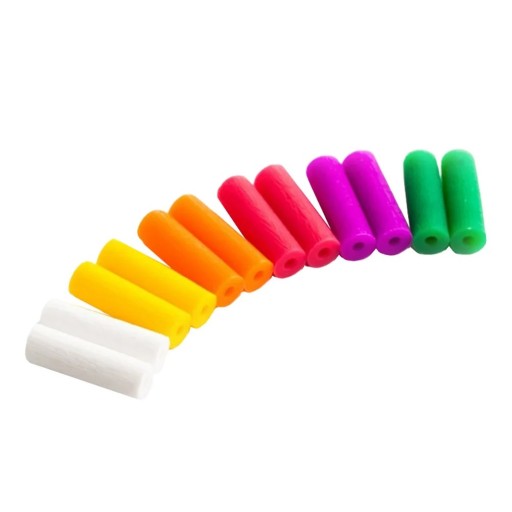 Aliniere dentară din silicon masticabil Corecția poziției dinților Ajutor ortodontic Alinierea arcului dentar Întărirea mușchilor maxilarului 3,5 x 1 cm