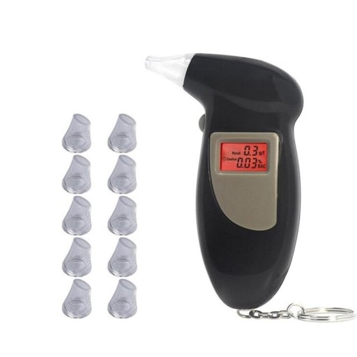 Alkoholtester på nøgler