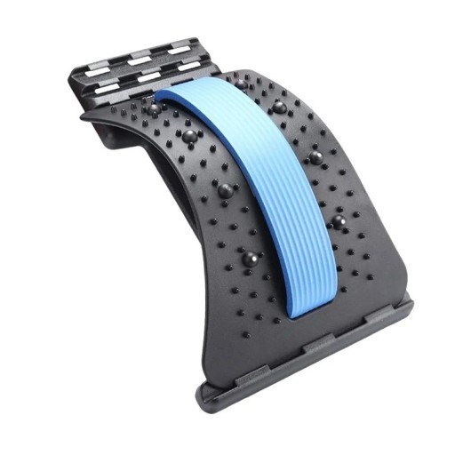 Almofada de Massagem e Alongamento para Costas Apoio Lombar para Alívio da Dor na Coluna Correção da Postura e Relaxamento das Costas