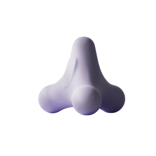 Almofada de massagem quadrada para relaxamento muscular, forma para conforto e alívio de tensão, fixação magnética