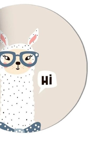 Almofada de rato redonda K2502