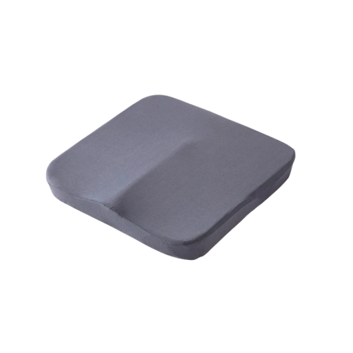 Almofada ergonómica de espuma viscoelástica 40x40x5,5 cm Almofada para cadeira contra dores na cóccix Assento para hemorróidas Uso em escritório e automóvel