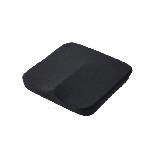 Almofada ergonómica de espuma viscoelástica 40x40x5,5 cm Almofada para cadeira contra dores na cóccix Assento para hemorróidas Uso em escritório e automóvel