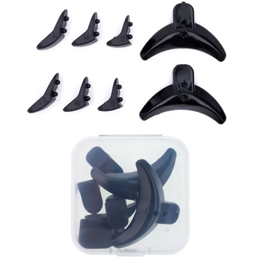 Almofadas de silicone para pestanas 1 par 3 tamanhos Contra a queda de pestanas Bastão permanente Almofada antiderrapante Ferramenta reutilizável