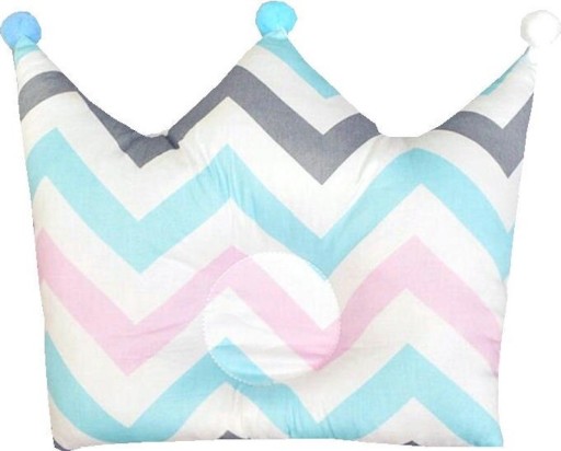 Almohada infantil con forma de corona E476