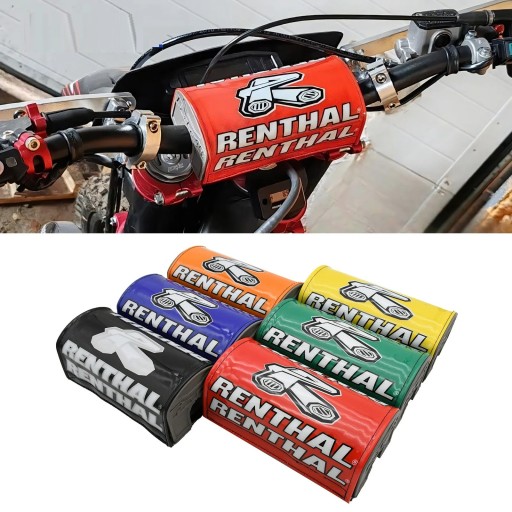 Almohadilla protectora de espuma para manillares de motocicleta, protector de manillares universal de colores para motocross, cuatrimotos, scooters y bicicletas de carretera