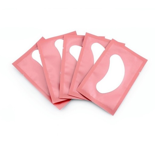 Almohadillas de gel para extensiones de pestañas, 50 unidades