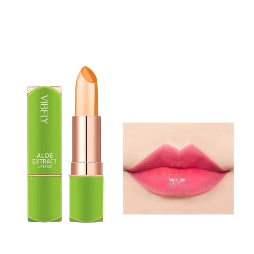 Aloë Vera Hydraterende Lippenstift Langdurige Voedende Balsem Kleurveranderende Lipgloss