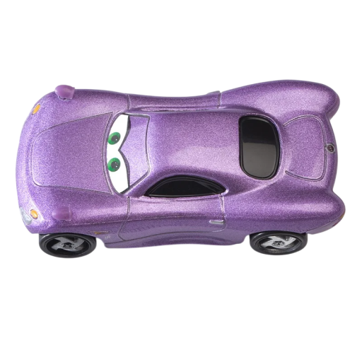 Alumínium játékautó 1:55 Disney Pixar Verdák 3 Holley Shiftwell fém modell Angol kémautó filmes karakter játék gyerekeknek gyűjthető autó