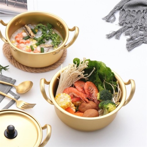 Aluminium pot guld