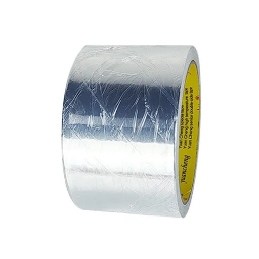 Aluminium tape 10 mx 58 mm Varmebestandig Vandtæt Isolering Ventilation Aircondition Opvarmning Reparationer Industriel brug