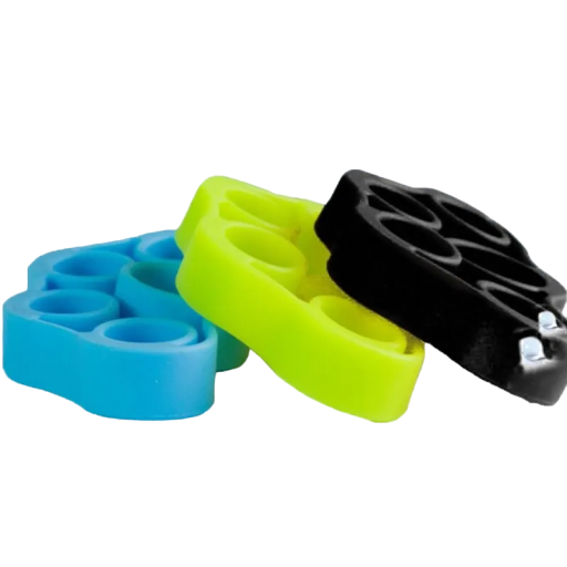 Amplificateur de doigts en silicone bleu Outil de fitness pour le renforcement des doigts Outil pour renforcer les doigts Force 3 Kg