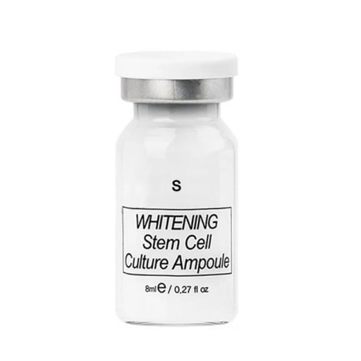 Ampule Whitening Stem Cell 8 ml na projasnenie tónu pleti, zjednotenie farby a podporu hladkosti pokožky, v sklenenej fľaštičke
