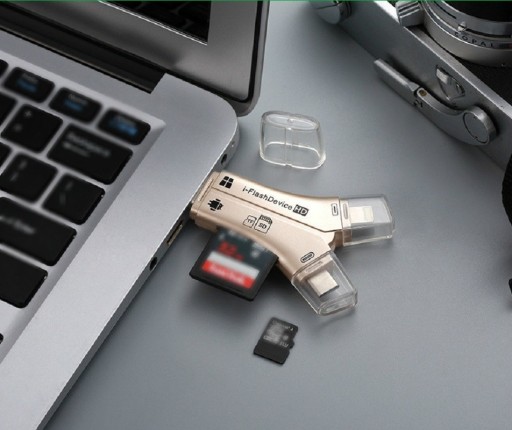 Αναγνώστης καρτών μνήμης 4 σε 1 A1352