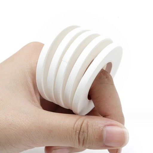 Åndbar øjenvippe-extensionstape 4 mm bred øjenvippe-tape mikroporøs anti-allergisk øjenvippe-extensionstape 20 ruller
