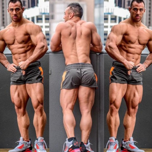 Ανδρικές δίχρωμες βερμούδες