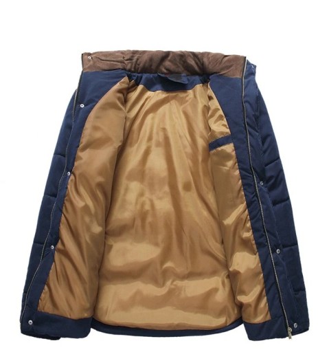 Ανδρικό επενδεδυμένο χειμερινό μπουφάν J2609