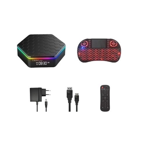 Android TV box 4/32 GB med tangentbord