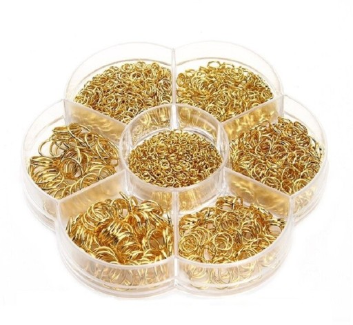 Anéis de ligação para bijuteria 1450 pcs