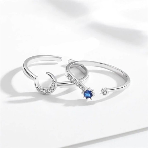 Anel feminino 2 pcs D1066