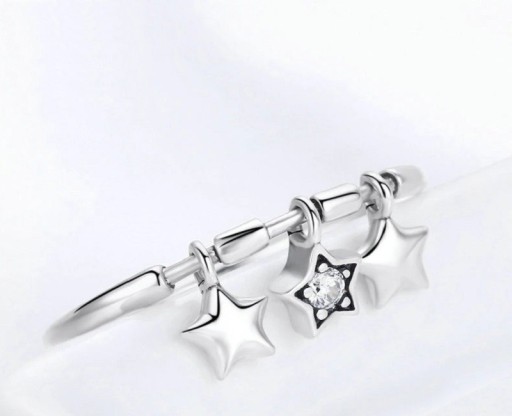 Anel feminino com estrelas D1835