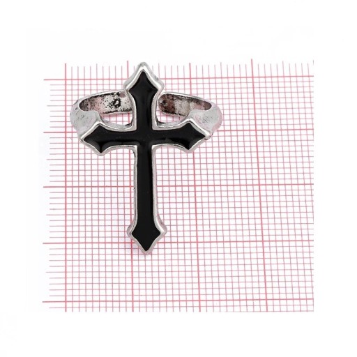 Anello con croce D2397