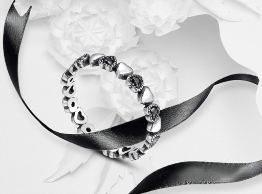 Anello da donna 2 cuori