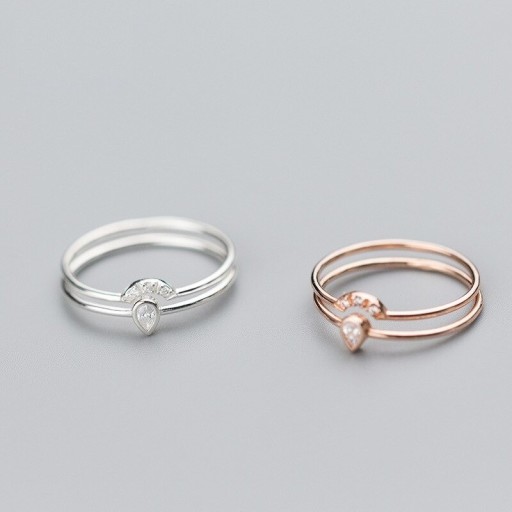 Anello da donna 2 pz D2118