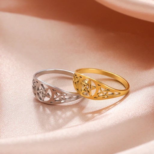 Anello da donna con stella D2995