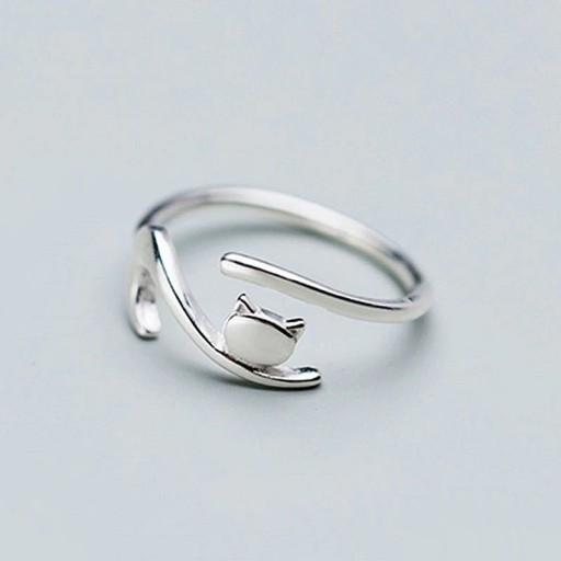 Anello da donna gatto D1534