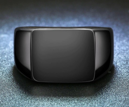 Anello da uomo con motivo personalizzato J2227